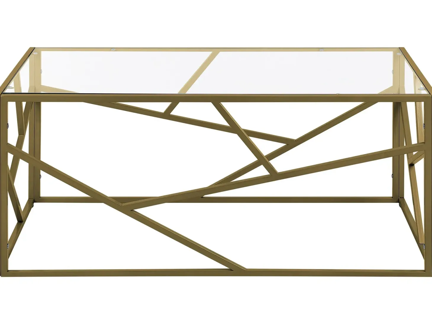 Sofabord ORLAND Glas Guld