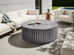 Sofabord POZZA 117 cm 117 cm Sort