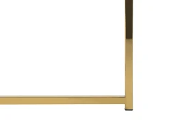 Sofabord QUINCY Hærdet glas Marmor/guld