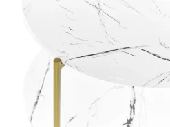 Sofabord REVA Hvid marmor