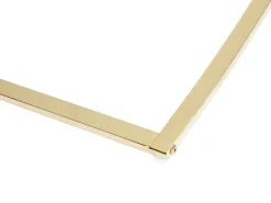 Sofabord RINGGOLD Hærdet glas Guld