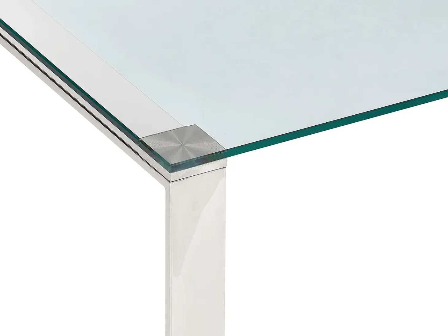 Sofabord TILON Hærdet glas Sølv