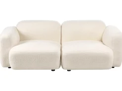 Sofa 3 personers AFOSS Boucle Cremehvid