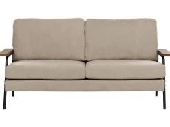 Sofa 3 personers AKRANES Brungrå