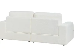 Sofa 3 personers ALLA Boucle Cremehvid