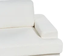 Sofa 3 personers ALLA Boucle Cremehvid