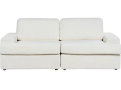 Sofa 3 personers ALLA Boucle Cremehvid