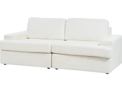 Sofa 3 personers ALLA Boucle Cremehvid