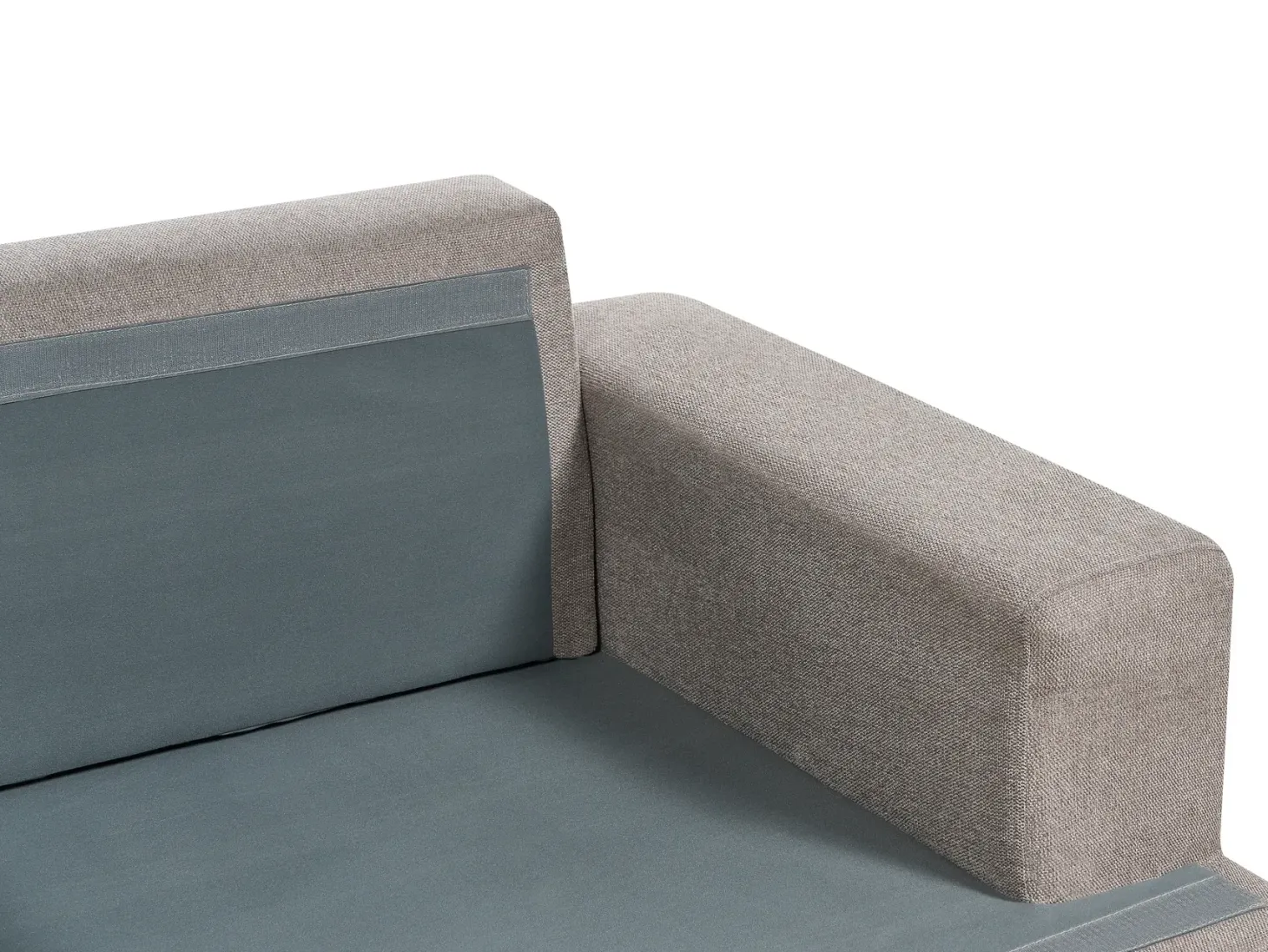 Sofa 3 personers ALLA Brungrå