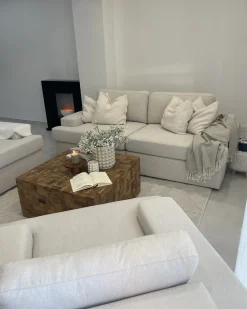 Sofa 3 personers ALLA Lys Beige