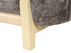Sofa 2 personers ALNOR Chenille Brun