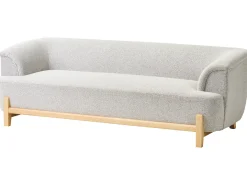 Sofa 3 personers ALNOR Lysegrå