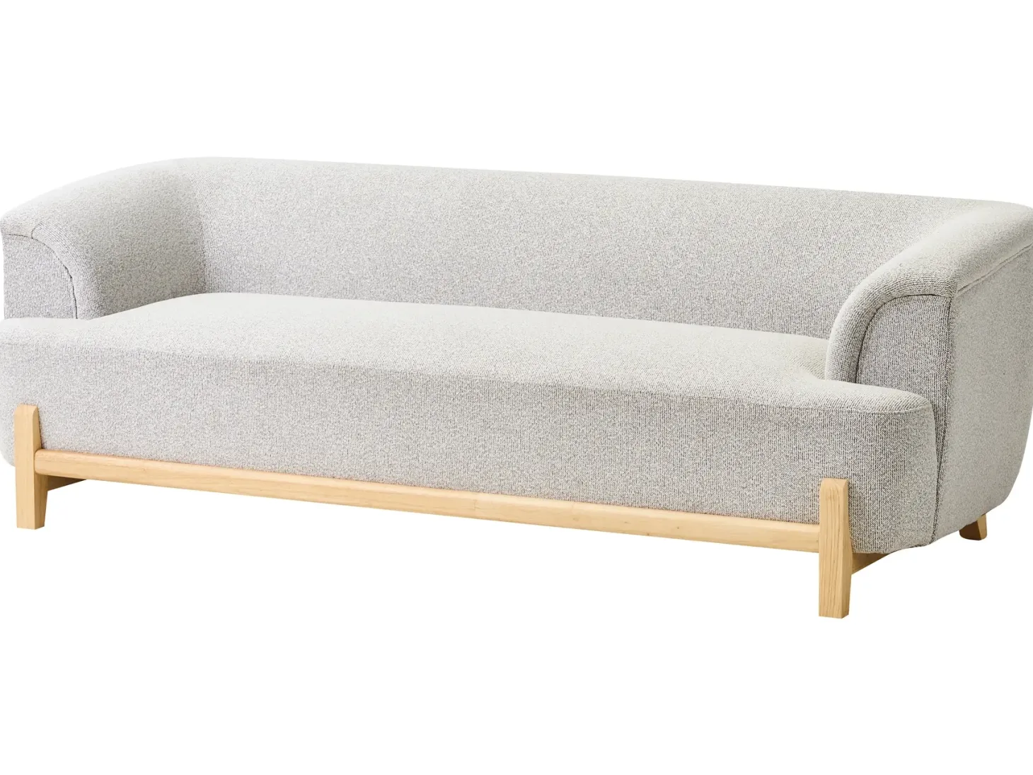 Sofa 3 personers ALNOR Lysegrå