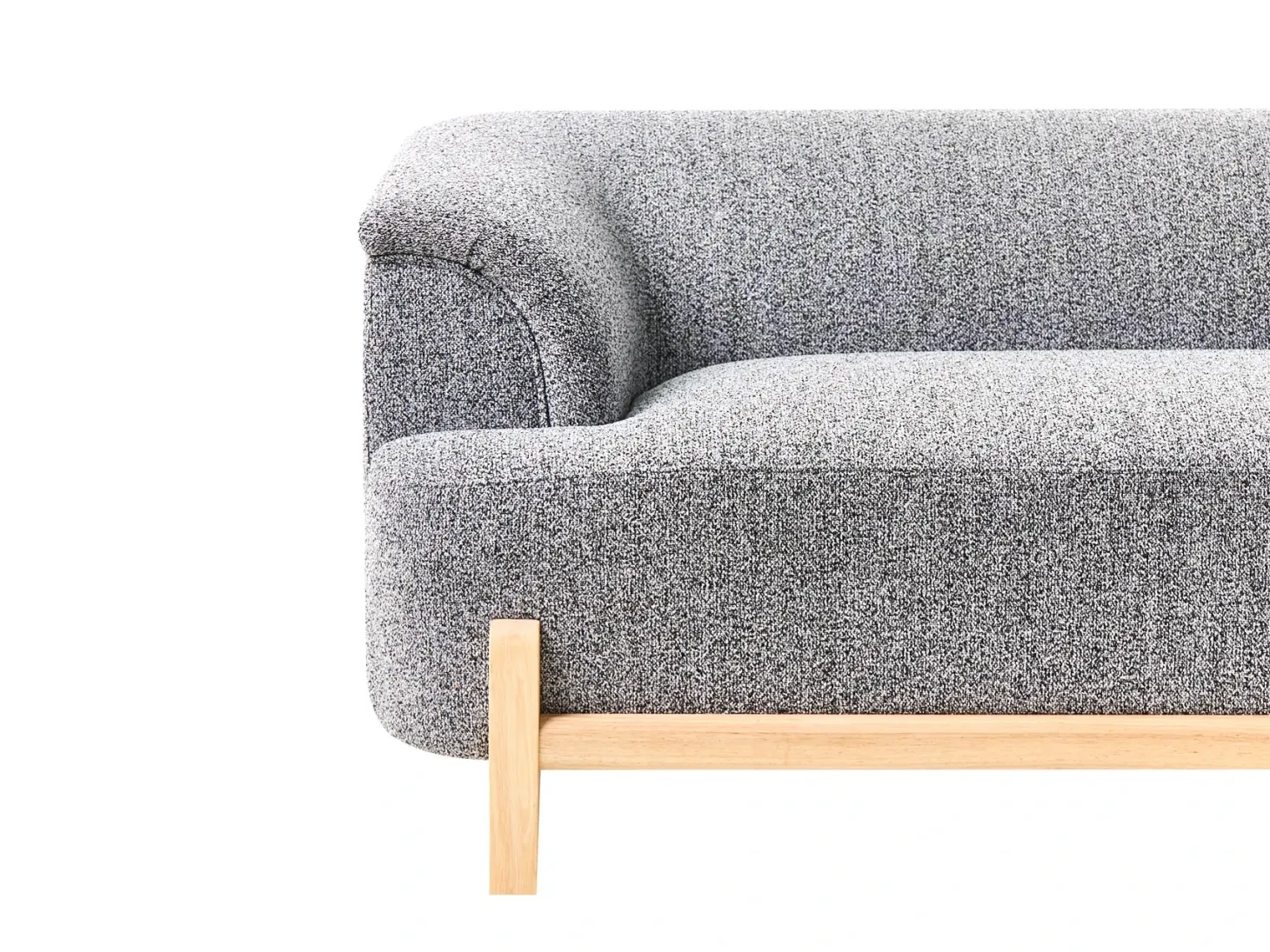 Sofa 3 personers ALNOR Mørkegrå