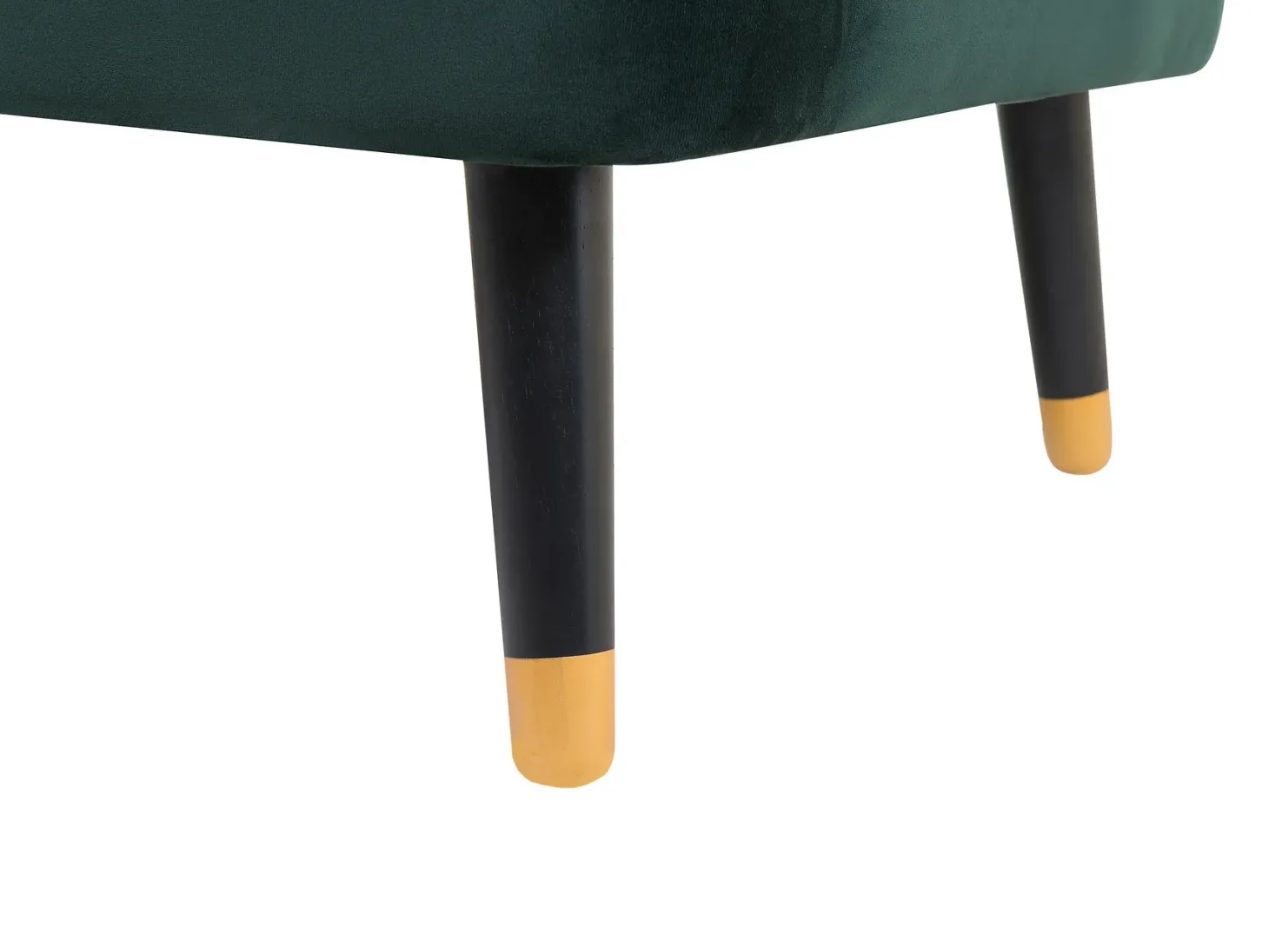Sofa 3 personers ALSVAG Velour Smaragdgrøn