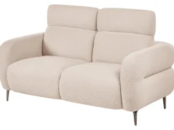 Sofa 2 personers ARTUNA Boucle Beige