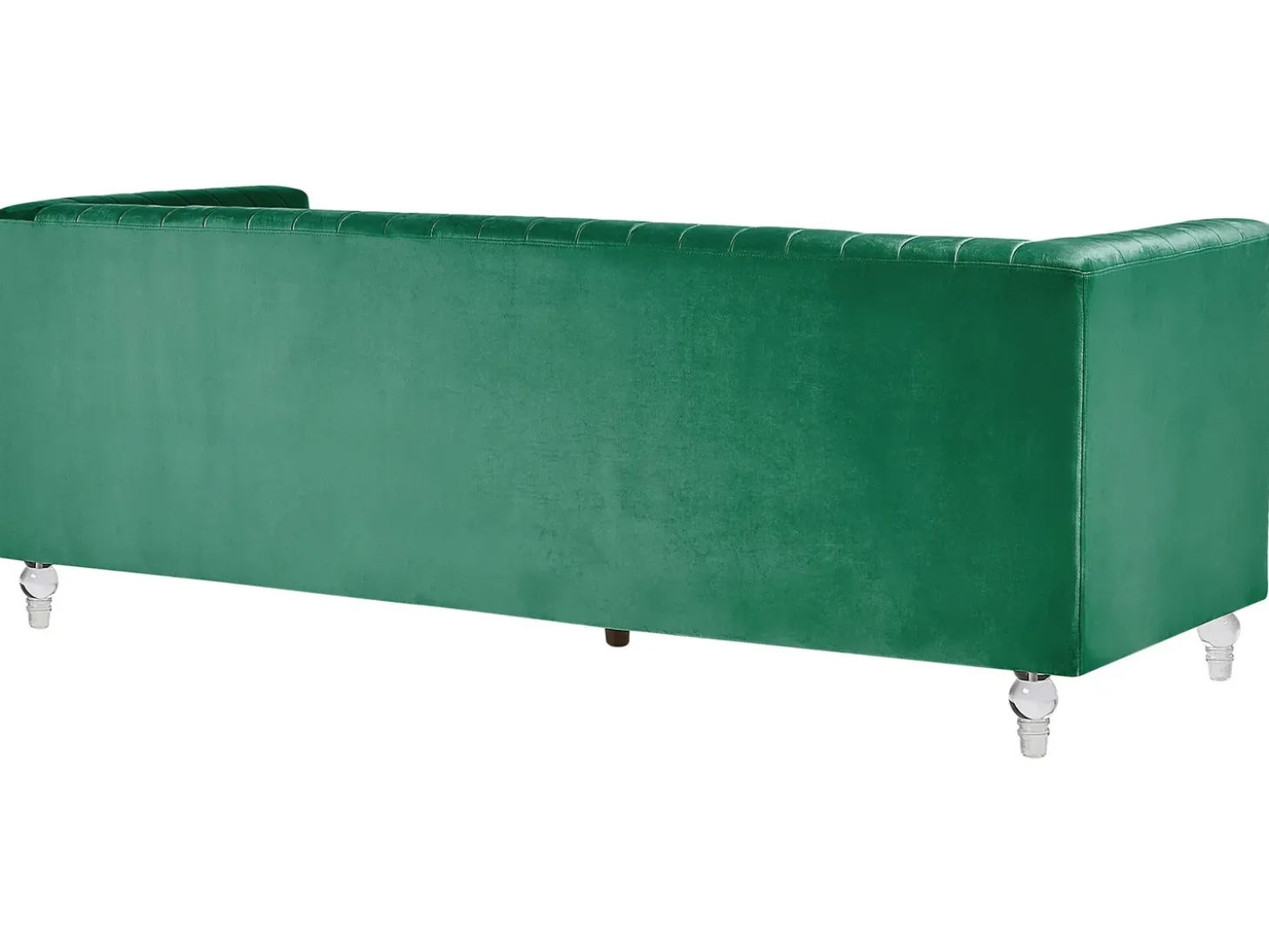 Sofa 3 personers ARVIKA Velour Grøn