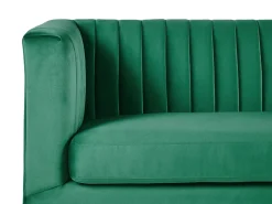 Sofa 3 personers ARVIKA Velour Grøn