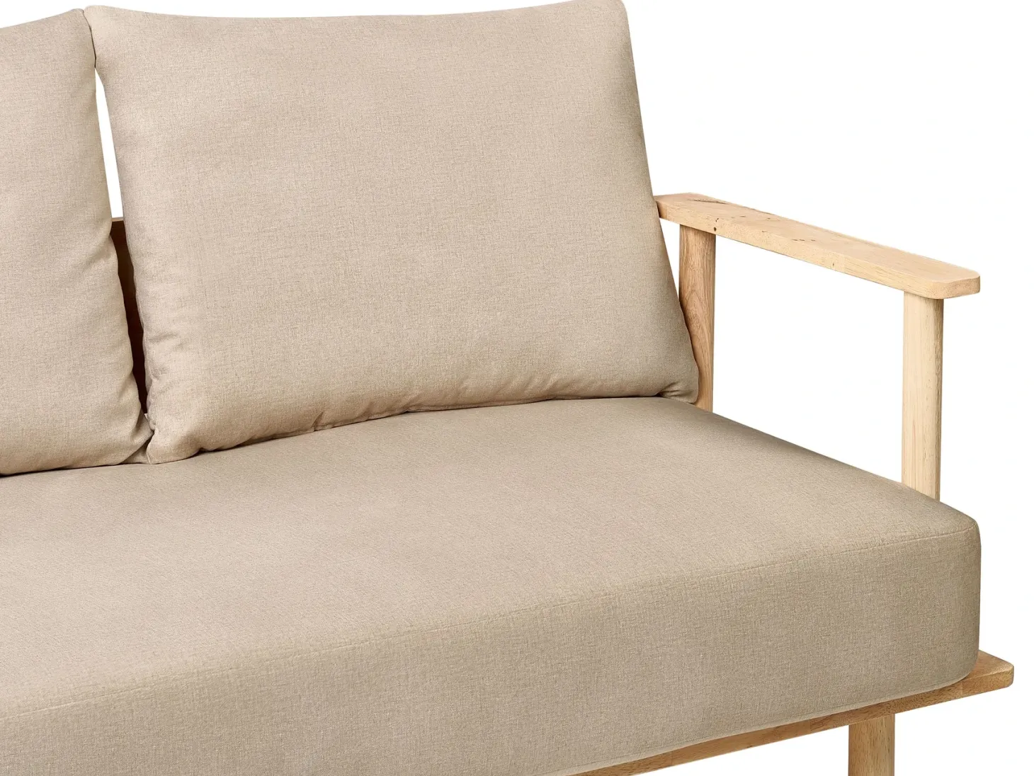 Sofa 2 personers ASKER Sand Beige