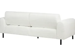Sofa 3 personers ASKIM Boucle Hvid