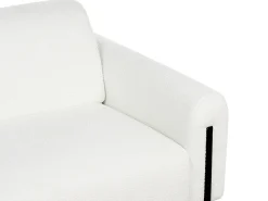 Sofa 3 personers ASKIM Boucle Hvid
