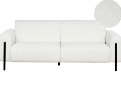 Sofa 3 personers ASKIM Boucle Hvid