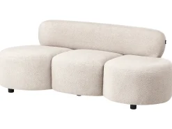 Sofa 3 personers BLAVAND Boucle Beige