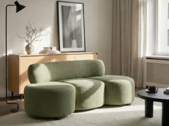 Sofa 3 personers BLAVAND Olivengrøn
