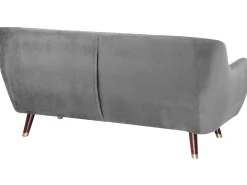 Sofa 3 personers BODO Velour Grå