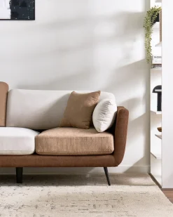 Sofa 3 personers BOLGA Brun