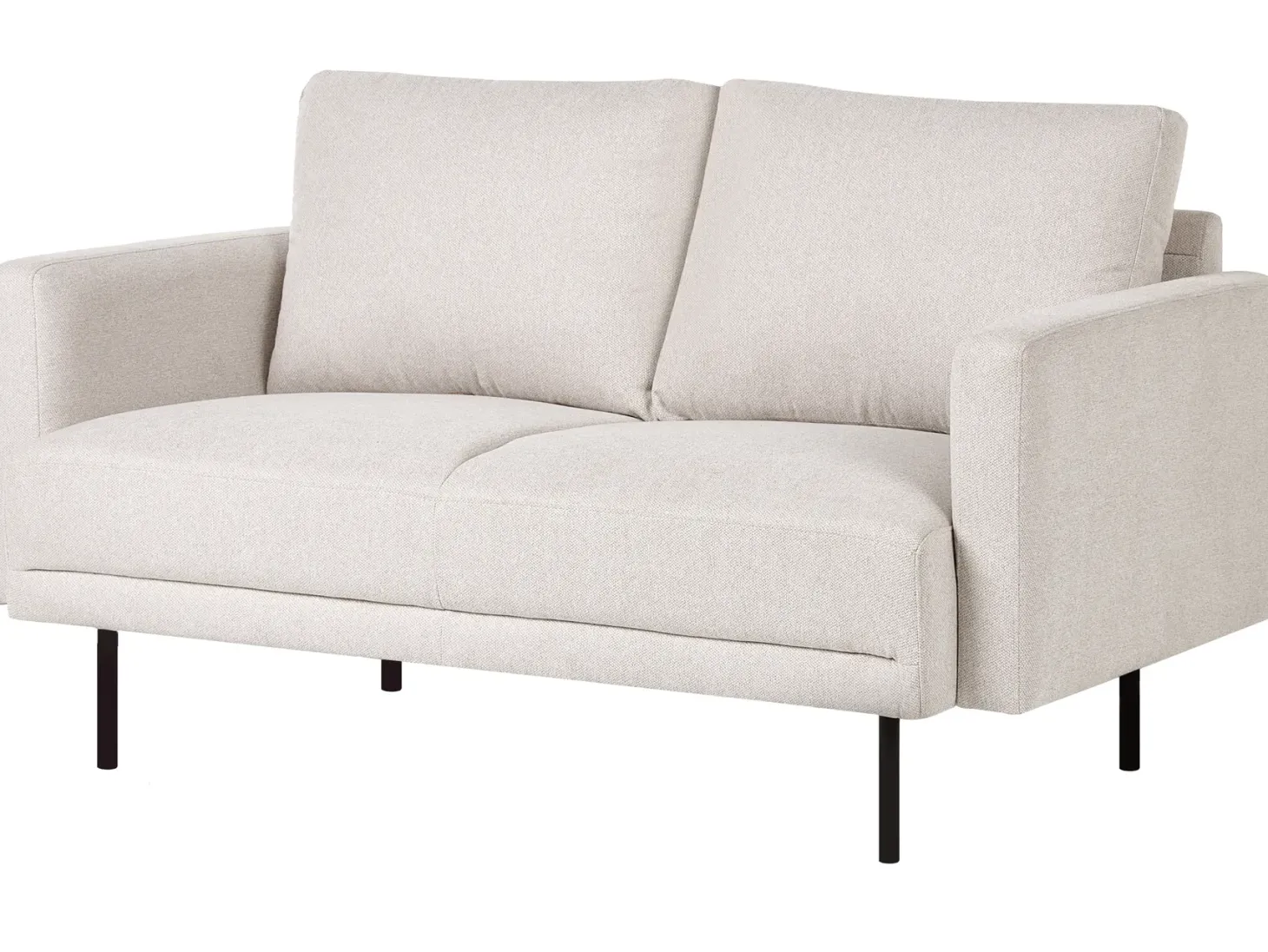 Sofa 2 personers BREDA Lys Beige