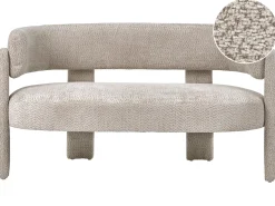 Sofa 2 personers BUREA Chenille Lys Beige