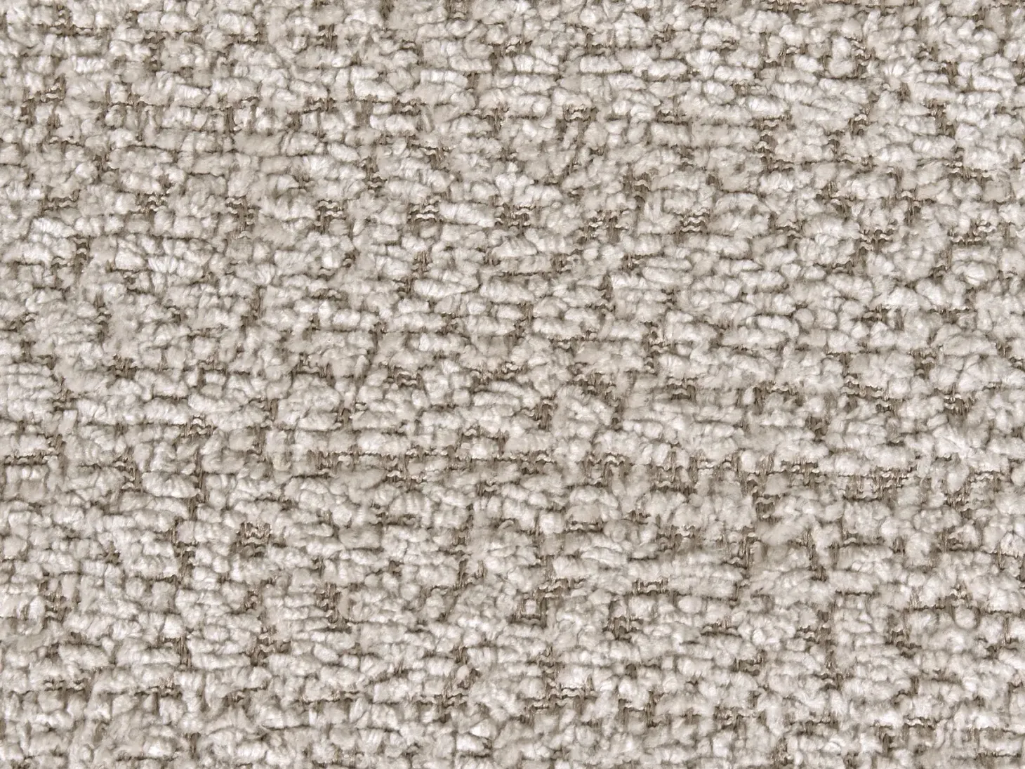 Sofa 2 personers BUREA Chenille Lys Beige
