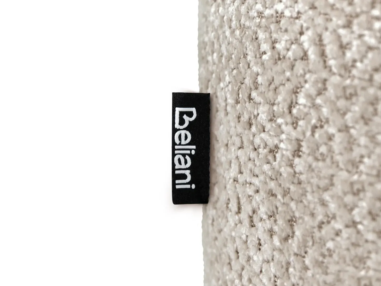 Sofa 2 personers BUREA Chenille Lys Beige