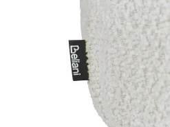 Sofa 2 personers BUREA Chenille Cremehvid