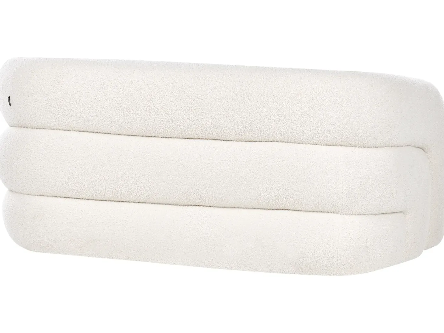 Sofa 2 personers EGEDAAL Boucle Hvid