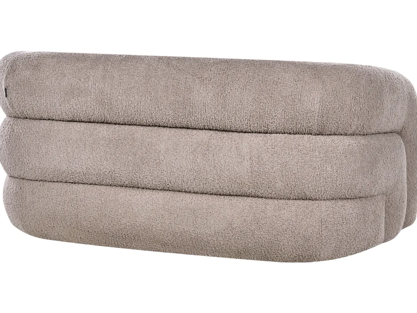 Sofa 2 personers EGEDAAL Boucle Brungrå