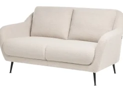 Sofa 2 personers EIBY Boucle Beige
