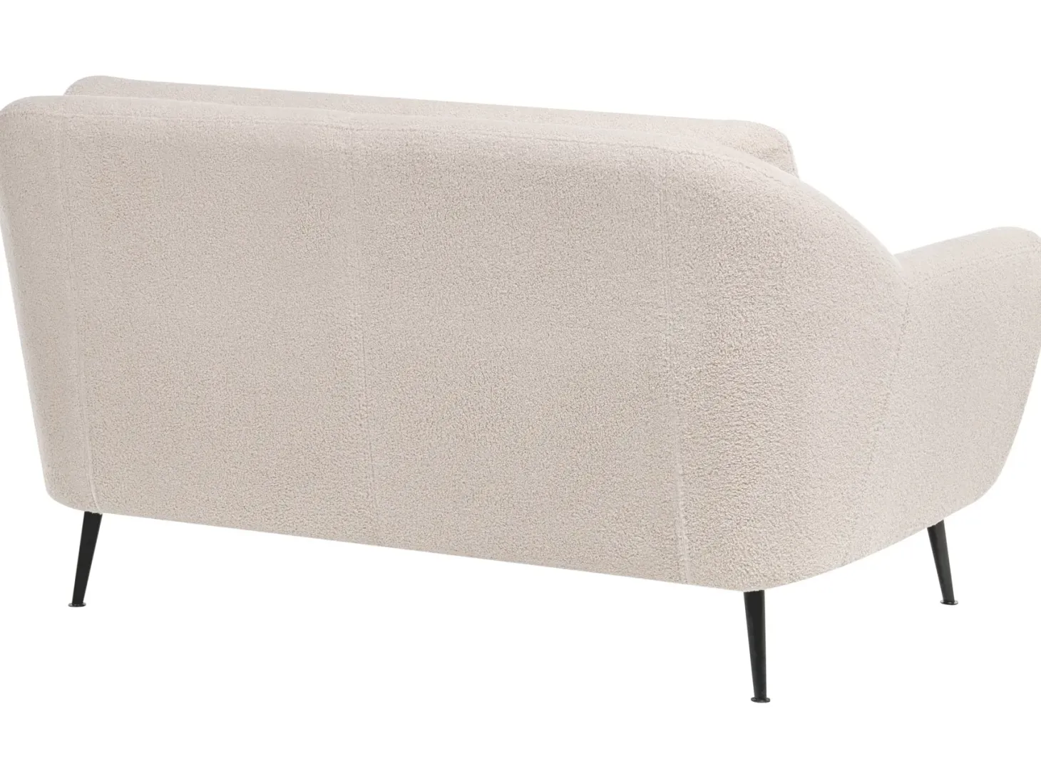 Sofa 2 personers EIBY Boucle Beige
