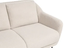 Sofa 2 personers EIBY Boucle Beige