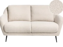 Sofa 2 personers EIBY Boucle Beige