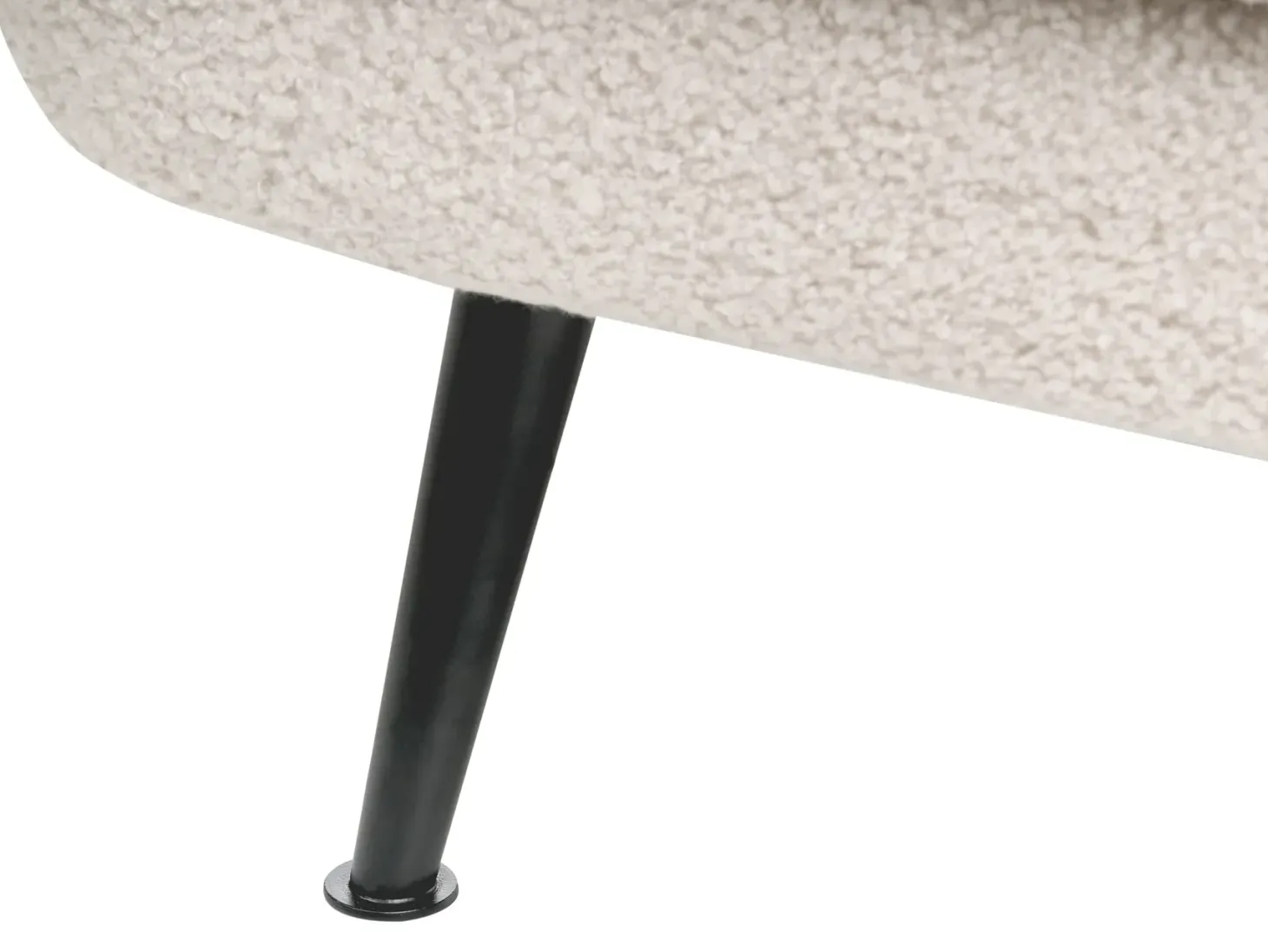 Sofa 2 personers EIBY Boucle Beige