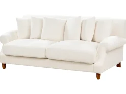 Sofa 2 personers EIKE Boucle Cremehvid
