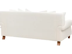 Sofa 2 personers EIKE Boucle Cremehvid
