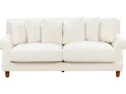 Sofa 2 personers EIKE Boucle Cremehvid
