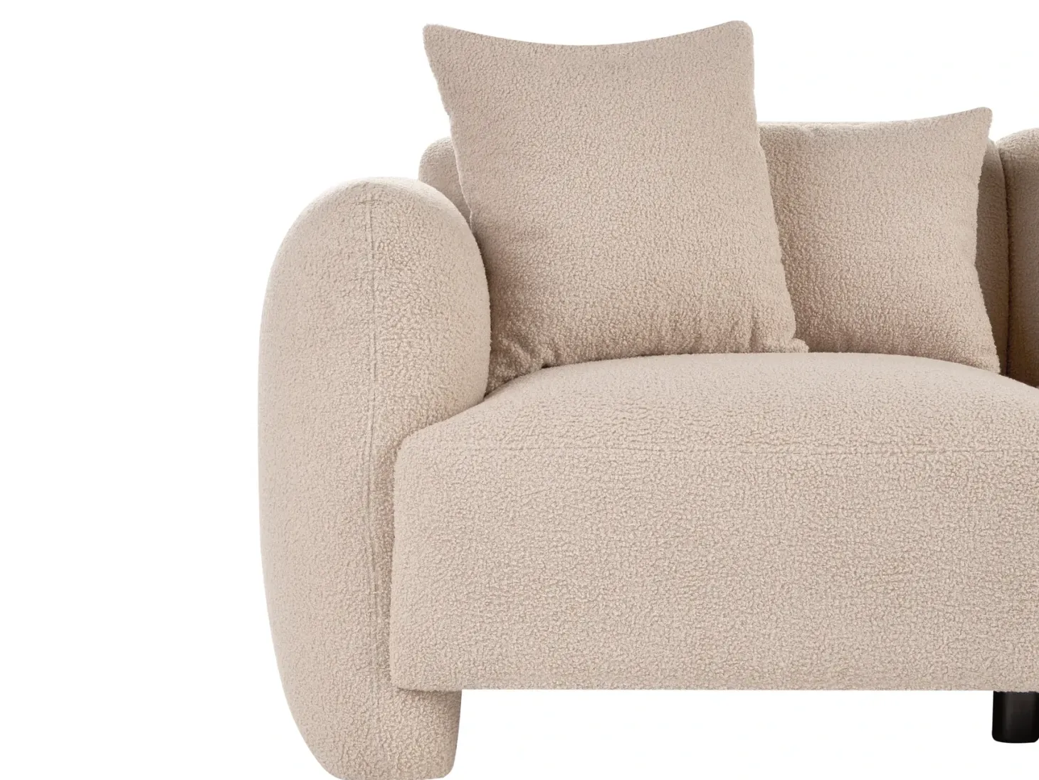Sofa 3 personers EKENES Boucle Beige