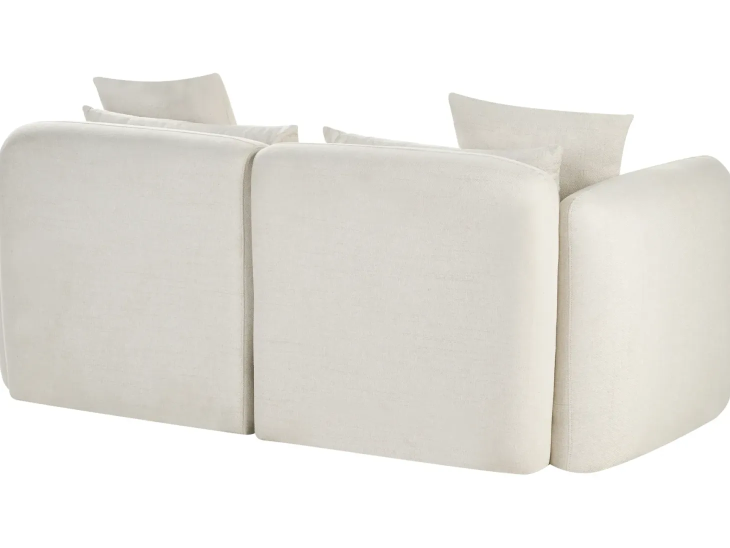 Sofa 3 personers EKENES Cremehvid