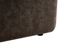 Sofa 2 personers ELVA Chenille Mørkebrun
