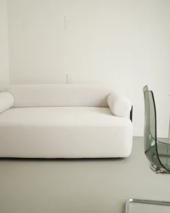 Sofa 2 personers ELVA Cremehvid