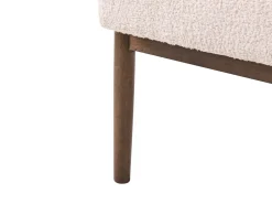 Sofa 3 personers ESRUM Boucle Mørkebrun/beige